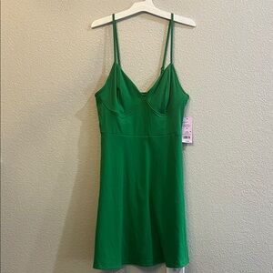 Wild Fable Green Midi Dress